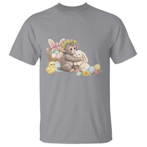 Cute Punch Baby Monkey Easter T Shirt Funny Animal Gift TS12 Sport Gray Print Your Wear