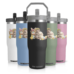 Cute Punch Baby Monkey Easter Flip Straw Tumbler Funny Animal Gift TS12 Print Your Wear