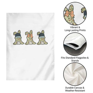 Camo Easter Bunny Garden Flag Funny Hunter Easter Gift TS12 Print Your Wear