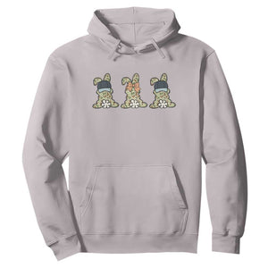 Camo Easter Bunny Hoodie Funny Hunter Easter Gift TS12 Ice Gray Print Your Wear