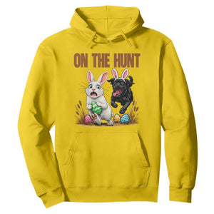 Funny Easter Labrador Bunny Ears Hoodie On The Hunt TS12 Daisy Print Your Wear