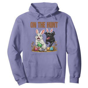Funny Easter Labrador Bunny Ears Hoodie On The Hunt TS12 Violet Print Your Wear