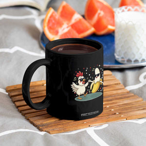 Funny Banana Chicken Dance Coffee Mug Chaos Dance Meme Graphic TS12 Print Your Wear