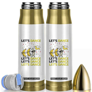 Funny Dancing Banana Bullet Tumbler Lets Dance Silly Meme Graphic TS12 White Print Your Wear