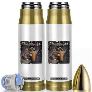 Funny Pitbull Drinking Coffee Bullet Tumbler Dog Meme Caffeine Graphic TS12 White Print Your Wear
