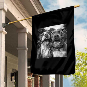 Pitbull Selfie Meme Garden Flag Funny Dog Lover Graphic TS12 Print Your Wear