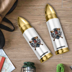 Baseball Dad Est 2026 Bullet Tumbler New Dad Father's Day Gift TS12 Print Your Wear