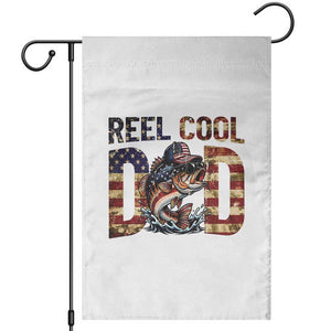Patriotic Reel Cool Dad Garden Flag American Flag Fishing Fathers Day Gift TS12 White Print Your Wear