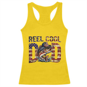 Patriotic Reel Cool Dad Racerback Tank Top American Flag Fishing Fathers Day Gift TS12 Daisy Print Your Wear