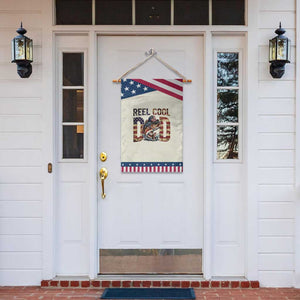 Reel Cool Dad Patriotic Garden Flag American Flag Fishing Fathers Day Gift TS12 Print Your Wear
