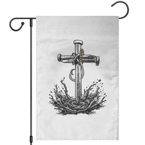 Faith Family Fishing Garden Flag Christian Jesus Cross Fathers Day Gift TS12 White Print Your Wear