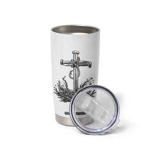 Faith Family Fishing Tumbler Cup Christian Jesus Cross Fathers Day Gift TS12 Print Your Wear