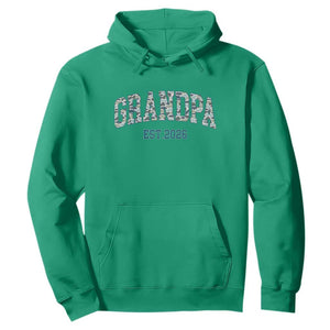Promoted To Grandpa Est 2026 Hoodie Camo Fishing New Grandpa Gift TS12 Irish Green Print Your Wear