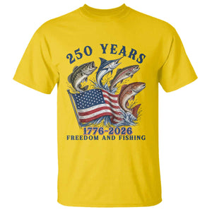 Freedom And Fishing T Shirt Patriotic American Flag Fisherman Gift TS12 Daisy Print Your Wear
