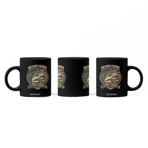 Vintage 250 Years Of Fishing Coffee Mug American Flag Fisherman TS12 Print Your Wear