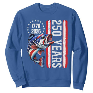 Vintage USA 250th Anniversary Crawfish Patriotic Gift Sweatshirt TS12 Royal Blue Print Your Wear