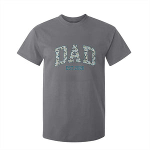Promoted To Dad Est 2026 T Shirt For Kid Camo Fishing New Dad Gift TS12 Charcoal Print Your Wear