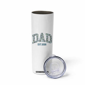Promoted To Dad Est 2026 Skinny Tumbler Camo Fishing New Dad Gift TS12 Print Your Wear