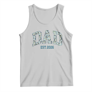 Promoted To Dad Est 2026 Tank Top Camo Fishing New Dad Gift TS12 Ash Print Your Wear