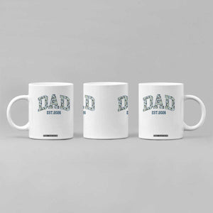 Promoted To Dad Est 2026 Coffee Mug Camo Fishing New Dad Gift TS12 Print Your Wear
