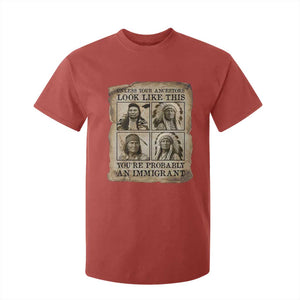 Indigenous Peoples Day T Shirt For Kid Unless Your Ancestors Look Like This Youre Immigrant