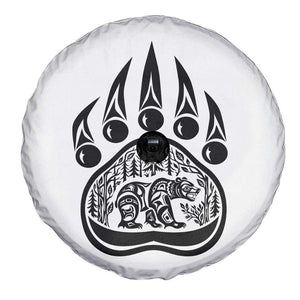Native Inspired Alaska Grizzly Bear Spare Tire Cover Pacific Northwest Pride