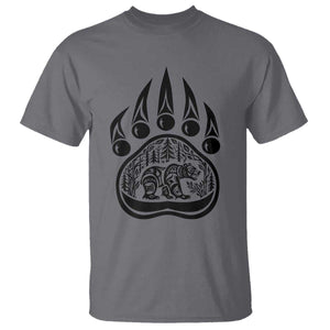 Native Inspired Alaska Grizzly Bear T Shirt Pacific Northwest Pride