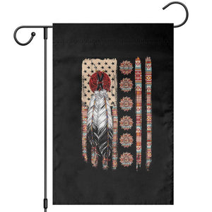 Proud Native American Flag Garden Flag Tribal Sunflower Indigenous Peoples Day Gift