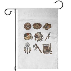 Indigenous Cultural Artifacts Garden Flag Native American Heritage Graphic