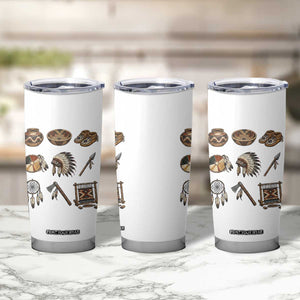 Indigenous Cultural Artifacts Tumbler Cup Native American Heritage Graphic