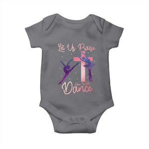 Christian Ballet Baby Onesie Let Us Praise Him With Dance Faith Inspired Art TS12 Charcoal Print Your Wear
