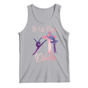 Christian Ballet Tank Top Let Us Praise Him With Dance Faith Inspired Art TS12 Athletic Heather Print Your Wear