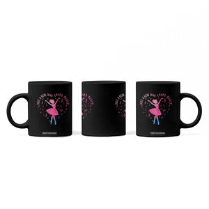 Just A Girl Who Loves Dance Coffee Mug Gift For Cute Ballet Girl TS12 Print Your Wear