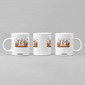 Funny Halloween Skeleton Dance Coffee Mug Gift For Ballet Lover TS12 Print Your Wear