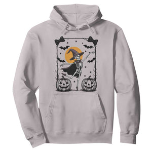 Funny Skeleton Witches Dance Ballet Hoodie Halloween Gift TS12 Ice Gray Print Your Wear