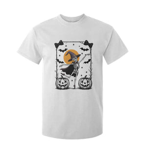 Funny Skeleton Witches Dance Ballet T Shirt For Kid Halloween Gift TS12 White Print Your Wear