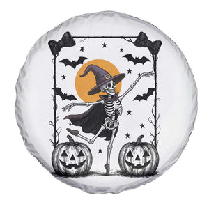 Funny Skeleton Witches Dance Ballet Spare Tire Cover Halloween Gift TS12 Print Your Wear