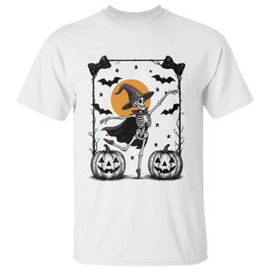 Funny Skeleton Witches Dance Ballet T Shirt Halloween Gift TS12 White Print Your Wear