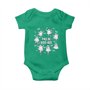 Halloween Ballet Ghost Baby Onesie Pas De Boo Ree Gift TS12 Irish Green Print Your Wear