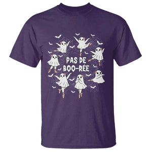 Halloween Ballet Ghost T Shirt Pas De Boo Ree Gift TS12 Purple Print Your Wear