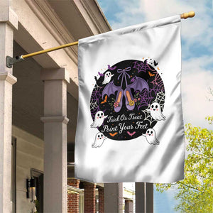 Trick Or Treat Point Your Feet Garden Flag Funny Halloween Ballet Gift TS12 Print Your Wear