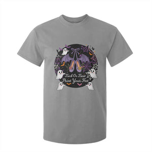 Trick Or Treat Point Your Feet T Shirt For Kid Funny Halloween Ballet Gift TS12 Sport Gray Print Your Wear