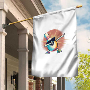 Dabbing Bowling Pin Garden Flag Funny Player Gift TS12 Print Your Wear
