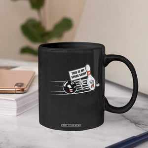 This Is My Spare Shirt Coffee Mug Funny Bowling Gift TS12 Print Your Wear