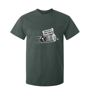 This Is My Spare Shirt T Shirt For Kid Funny Bowling Gift TS12 Dark Forest Green Print Your Wear