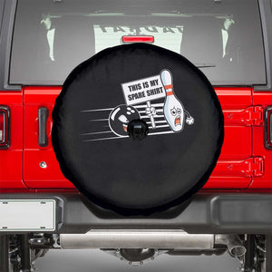 This Is My Spare Shirt Spare Tire Cover Funny Bowling Gift TS12 Black Print Your Wear