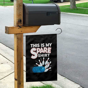 This Is My Spare Shirt Garden Flag Bowling Pun Gift TS12 Print Your Wear