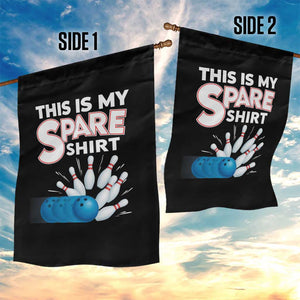 This Is My Spare Shirt Garden Flag Bowling Pun Gift TS12 Print Your Wear