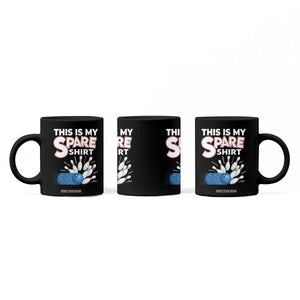 This Is My Spare Shirt Coffee Mug Bowling Pun Gift TS12 Print Your Wear