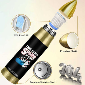 This Is My Spare Shirt Bullet Tumbler Bowling Pun Gift TS12 Print Your Wear